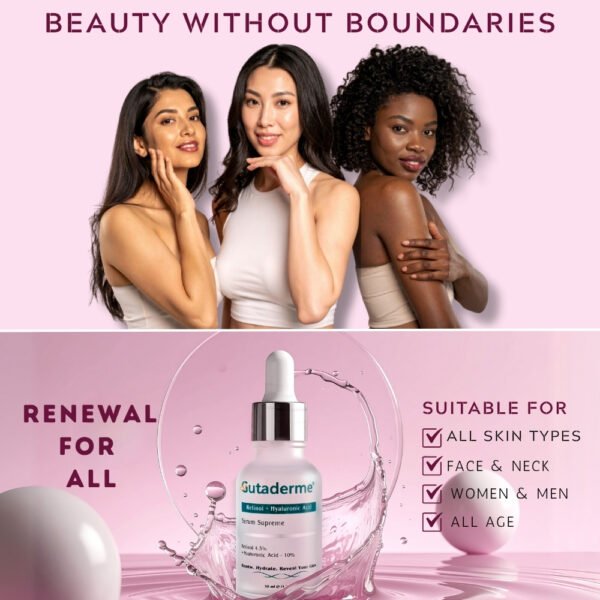 Retinol + Hyaluronic Acid Serum Supreme – 30ml / 1 fl.oz - Image 6